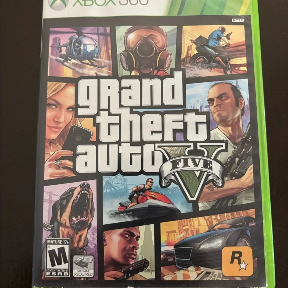 Grand Theft Auto V (Microsoft Xbox 360, 2013) 1 Disc